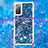 Funda Silicona Carcasa Goma Bling-Bling con Acollador Cordon Lanyard S03 para Samsung Galaxy S20 FE (2022) 5G