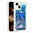 Funda Silicona Carcasa Goma Bling-Bling con Anillo de dedo Soporte S01 para Apple iPhone 13