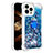 Funda Silicona Carcasa Goma Bling-Bling con Anillo de dedo Soporte S01 para Apple iPhone 14 Pro