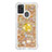 Funda Silicona Carcasa Goma Bling-Bling con Anillo de dedo Soporte S01 para Samsung Galaxy A21s