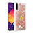 Funda Silicona Carcasa Goma Bling-Bling con Anillo de dedo Soporte S01 para Samsung Galaxy A30S