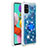 Funda Silicona Carcasa Goma Bling-Bling con Anillo de dedo Soporte S01 para Samsung Galaxy A51 5G