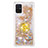 Funda Silicona Carcasa Goma Bling-Bling con Anillo de dedo Soporte S01 para Samsung Galaxy A71 5G