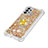 Funda Silicona Carcasa Goma Bling-Bling con Anillo de dedo Soporte S01 para Samsung Galaxy M32 5G