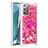 Funda Silicona Carcasa Goma Bling-Bling con Anillo de dedo Soporte S01 para Samsung Galaxy Note 20 5G