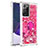 Funda Silicona Carcasa Goma Bling-Bling con Anillo de dedo Soporte S01 para Samsung Galaxy Note 20 Ultra 5G