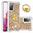 Funda Silicona Carcasa Goma Bling-Bling con Anillo de dedo Soporte S01 para Samsung Galaxy S20 FE (2022) 5G