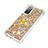 Funda Silicona Carcasa Goma Bling-Bling con Anillo de dedo Soporte S01 para Samsung Galaxy S20 FE (2022) 5G