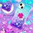 Funda Silicona Carcasa Goma Bling-Bling con Anillo de dedo Soporte S02 para Apple iPhone 14 Plus