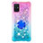 Funda Silicona Carcasa Goma Bling-Bling con Anillo de dedo Soporte S02 para Samsung Galaxy A71 5G