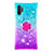 Funda Silicona Carcasa Goma Bling-Bling con Anillo de dedo Soporte S02 para Samsung Galaxy Note 10 Plus 5G