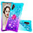 Funda Silicona Carcasa Goma Bling-Bling con Anillo de dedo Soporte S02 para Samsung Galaxy Note 10 Plus 5G