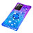 Funda Silicona Carcasa Goma Bling-Bling con Anillo de dedo Soporte S02 para Samsung Galaxy Note 20 Ultra 5G