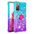 Funda Silicona Carcasa Goma Bling-Bling con Anillo de dedo Soporte S02 para Samsung Galaxy S20 FE (2022) 5G