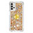 Funda Silicona Carcasa Goma Bling-Bling con Anillo de dedo Soporte S03 para Samsung Galaxy M32 5G