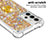 Funda Silicona Carcasa Goma Bling-Bling con Anillo de dedo Soporte S03 para Samsung Galaxy M32 5G