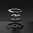 Funda Silicona Carcasa Ultrafina Goma con Magnetico Anillo de dedo Soporte A01 para Huawei Honor 8X