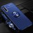 Funda Silicona Carcasa Ultrafina Goma con Magnetico Anillo de dedo Soporte A01 para Huawei Honor 9X Pro