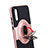 Funda Silicona Carcasa Ultrafina Goma con Magnetico Anillo de dedo Soporte A01 para Huawei P20
