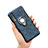 Funda Silicona Carcasa Ultrafina Goma con Magnetico Anillo de dedo Soporte A01 para Huawei P20 Pro