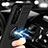 Funda Silicona Carcasa Ultrafina Goma con Magnetico Anillo de dedo Soporte A01 para Huawei P40