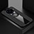 Funda Silicona Carcasa Ultrafina Goma con Magnetico Anillo de dedo Soporte A01 para Oppo Ace2