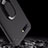 Funda Silicona Carcasa Ultrafina Goma con Magnetico Anillo de dedo Soporte A01 para Oppo RX17 Neo