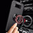 Funda Silicona Carcasa Ultrafina Goma con Magnetico Anillo de dedo Soporte A01 para Samsung Galaxy S10 5G