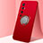 Funda Silicona Carcasa Ultrafina Goma con Magnetico Anillo de dedo Soporte A01 para Xiaomi Mi 10 Ultra