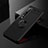 Funda Silicona Carcasa Ultrafina Goma con Magnetico Anillo de dedo Soporte A02 para Xiaomi Mi 10 Pro