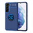 Funda Silicona Carcasa Ultrafina Goma con Magnetico Anillo de dedo Soporte A03 para Samsung Galaxy S21 5G