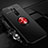 Funda Silicona Carcasa Ultrafina Goma con Magnetico Anillo de dedo Soporte A03 para Xiaomi Redmi 8