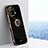 Funda Silicona Carcasa Ultrafina Goma con Magnetico Anillo de dedo Soporte A05 para Xiaomi Mi 11 Pro 5G