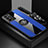 Funda Silicona Carcasa Ultrafina Goma con Magnetico Anillo de dedo Soporte A06 para Samsung Galaxy S21 5G