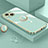 Funda Silicona Carcasa Ultrafina Goma con Magnetico Anillo de dedo Soporte A08 para Apple iPhone 13