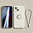Funda Silicona Carcasa Ultrafina Goma con Magnetico Anillo de dedo Soporte G02 para Apple iPhone 13