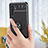 Funda Silicona Carcasa Ultrafina Goma con Magnetico Anillo de dedo Soporte JM1 para Samsung Galaxy A04s