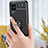 Funda Silicona Carcasa Ultrafina Goma con Magnetico Anillo de dedo Soporte JM1 para Samsung Galaxy M62 4G