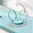 Funda Silicona Carcasa Ultrafina Goma con Magnetico Anillo de dedo Soporte N01 para Apple iPhone 12 Pro