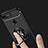 Funda Silicona Carcasa Ultrafina Goma con Magnetico Anillo de dedo Soporte para Huawei Enjoy 8 Plus