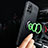 Funda Silicona Carcasa Ultrafina Goma con Magnetico Anillo de dedo Soporte para Huawei Nova 8 5G
