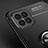 Funda Silicona Carcasa Ultrafina Goma con Magnetico Anillo de dedo Soporte para Huawei Nova 8 SE 5G