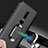 Funda Silicona Carcasa Ultrafina Goma con Magnetico Anillo de dedo Soporte para OnePlus 6T
