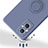 Funda Silicona Carcasa Ultrafina Goma con Magnetico Anillo de dedo Soporte para OnePlus Nord N20 5G