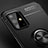 Funda Silicona Carcasa Ultrafina Goma con Magnetico Anillo de dedo Soporte para Samsung Galaxy A51 4G