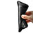 Funda Silicona Carcasa Ultrafina Goma con Magnetico Anillo de dedo Soporte para Samsung Galaxy A6 Plus
