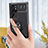 Funda Silicona Carcasa Ultrafina Goma con Magnetico Anillo de dedo Soporte para Samsung Galaxy S22 Ultra 5G