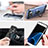 Funda Silicona Carcasa Ultrafina Goma con Magnetico Anillo de dedo Soporte para Samsung Galaxy S7 G930F G930FD