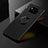 Funda Silicona Carcasa Ultrafina Goma con Magnetico Anillo de dedo Soporte para Xiaomi Poco X3