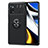 Funda Silicona Carcasa Ultrafina Goma con Magnetico Anillo de dedo Soporte SD1 para Xiaomi Poco X4 Pro 5G